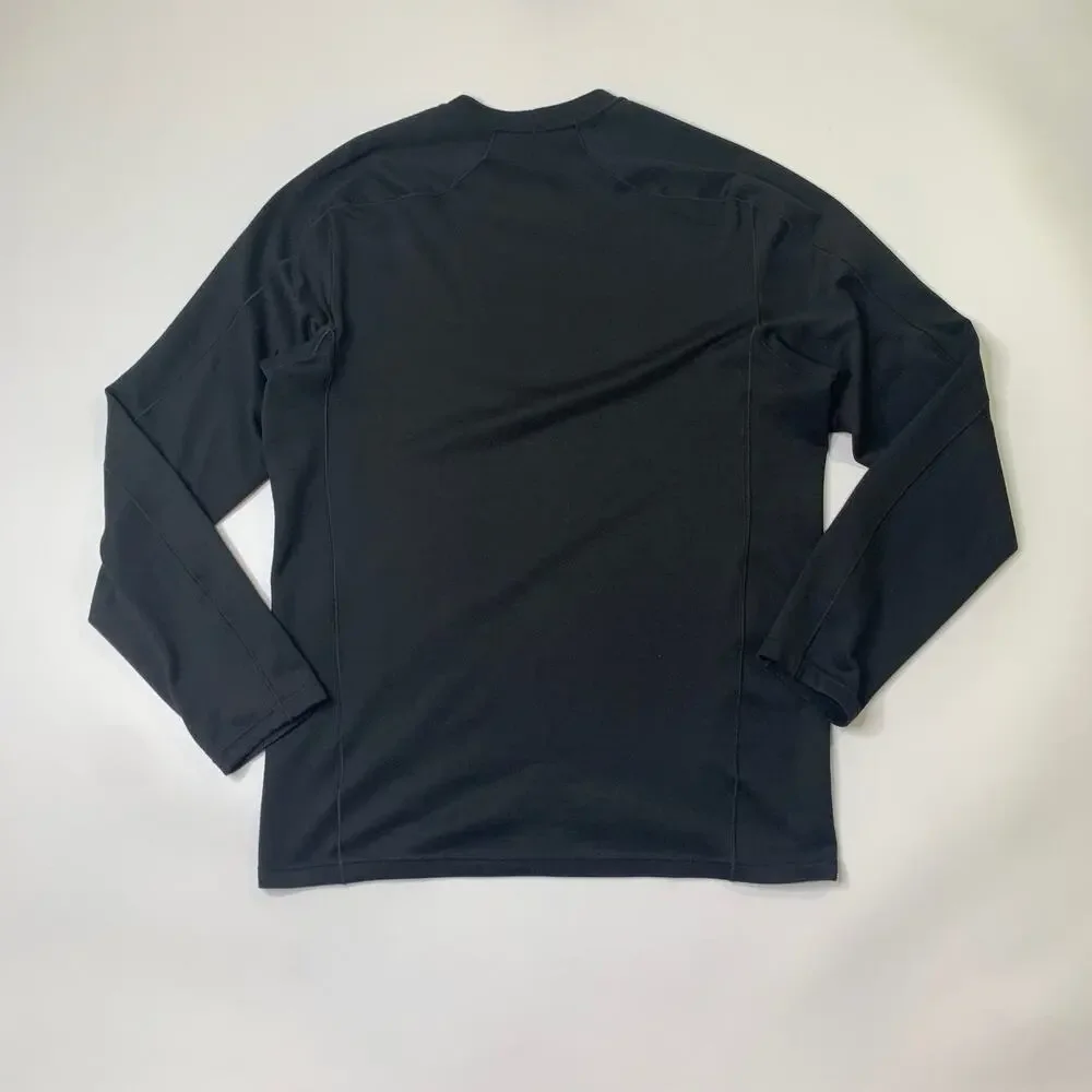 Patagonia Shirt Mens M Medium Black Capilene 3 Midweight Long Sleeve Baselayer